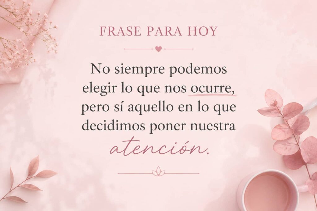frase para hoy