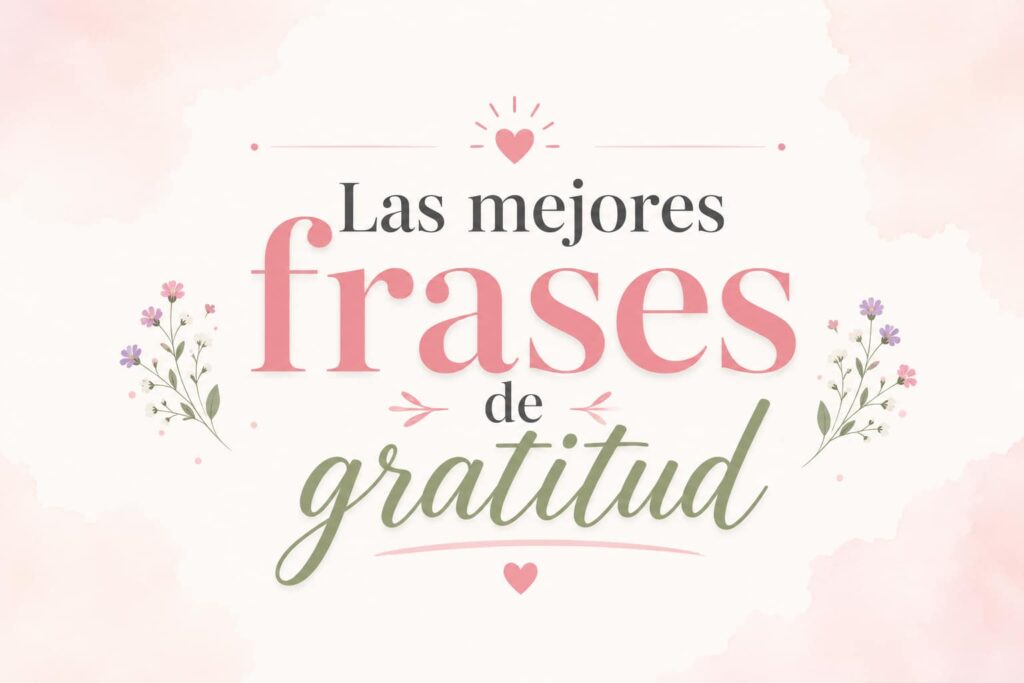 frases de gratitud cortas